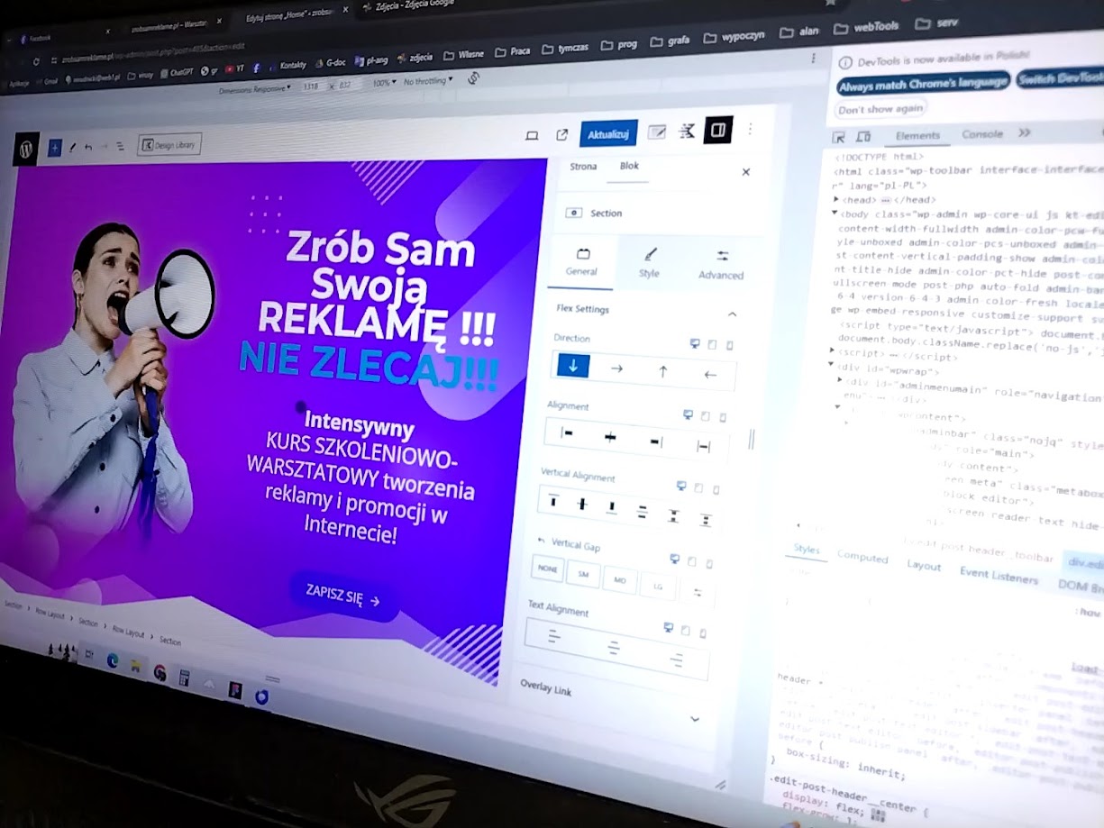warsztaty tworzenia stron www